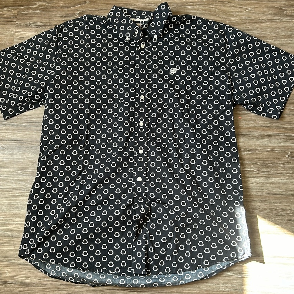 Cinch Printed Show Shirt,Size L, Excellent Condition, Office, Casual,Dinner